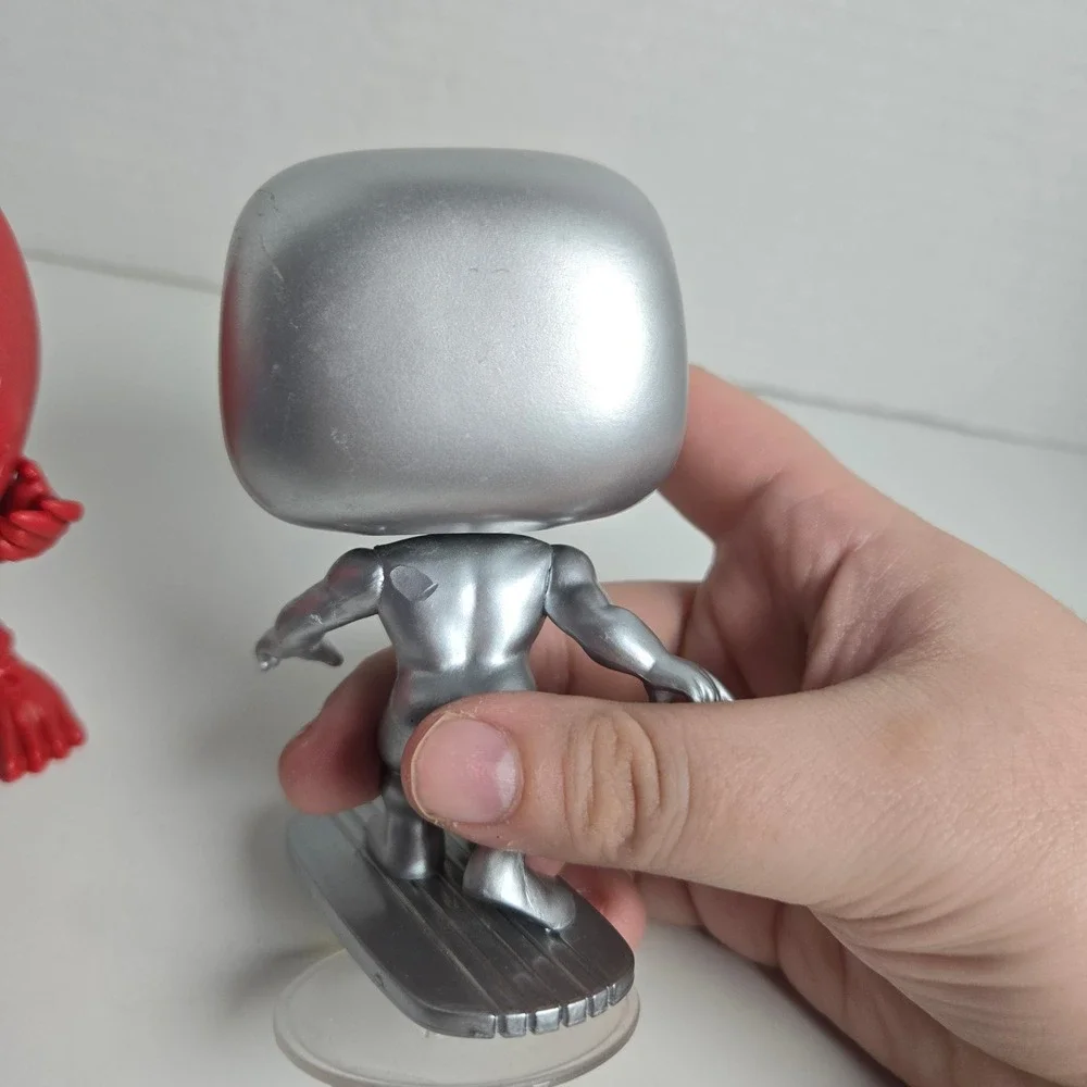 Lot of 3 Funko Pops Loose Merry Marauder Silver Surfer Venom Daredevil Fortnite